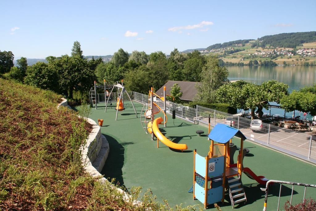 Seehotel Delphin Meisterschwanden Exteriör bild