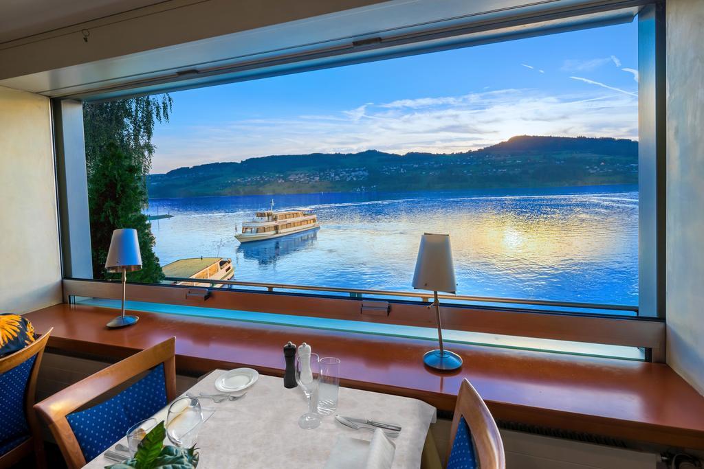 Seehotel Delphin Meisterschwanden Exteriör bild